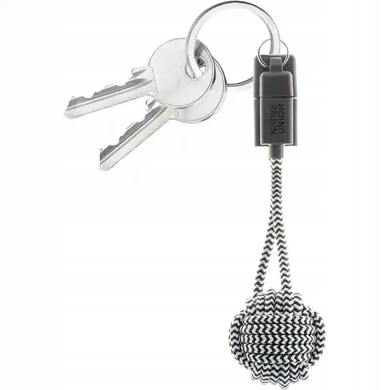 Přívěsek Na Klíče Kabel Native Union Zebra Usb-a na Usb-c