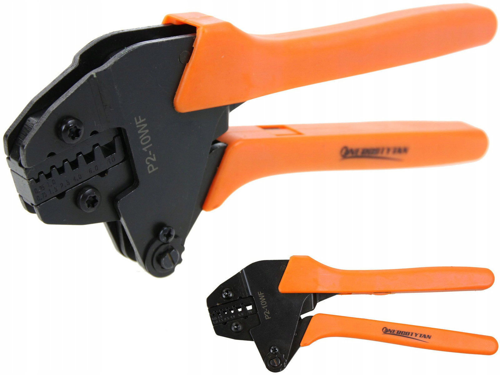 Svěrák na dutinky Lis na dutinky Energotytan Polsko 0,25-10 mm2