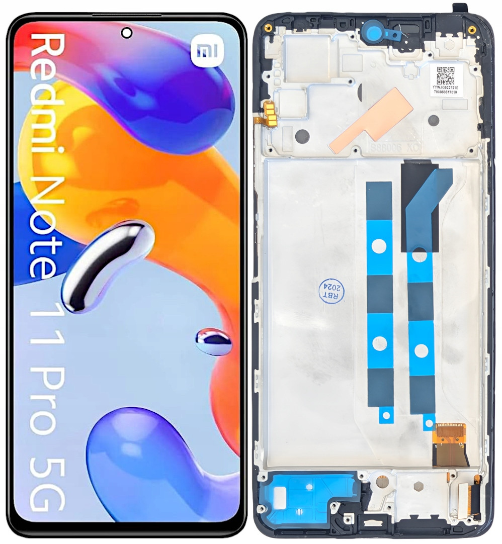 LCD Displej Pro Xiaomi Redmi Note 11 Pro 5G Oled Rámeček