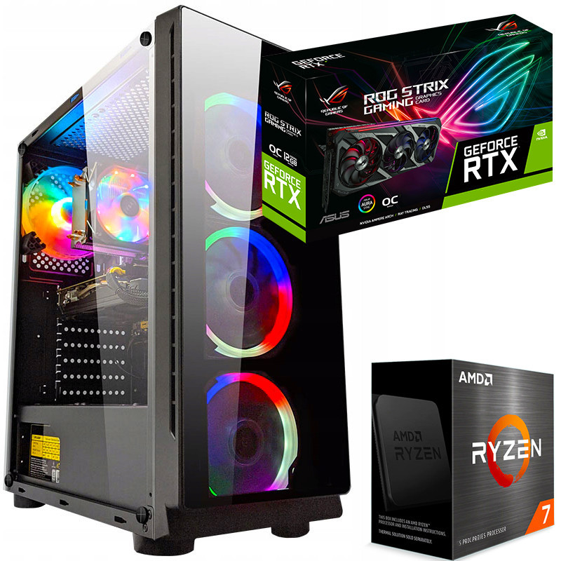 Počítač |ryzen 7| 32GB|2TB Ssd| Rtx 4060TI 16GB| WiFi |win 11