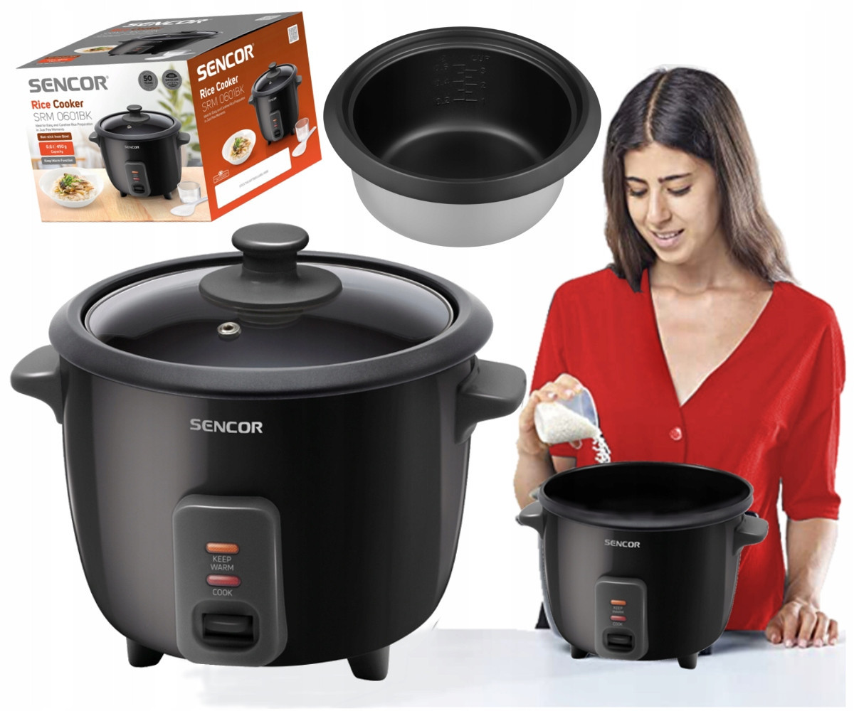 Rýžovar Sencor Rýžovar Černý S Zdarma