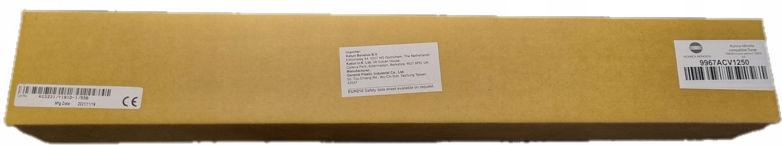 Toner Katun pro TN-626Y pro Konica Minolta bizhub C450i C550i C650i