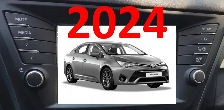 Mapa Aktualizace Map Toyota Avensis (2015-2018) Toyota Touch 2 Go