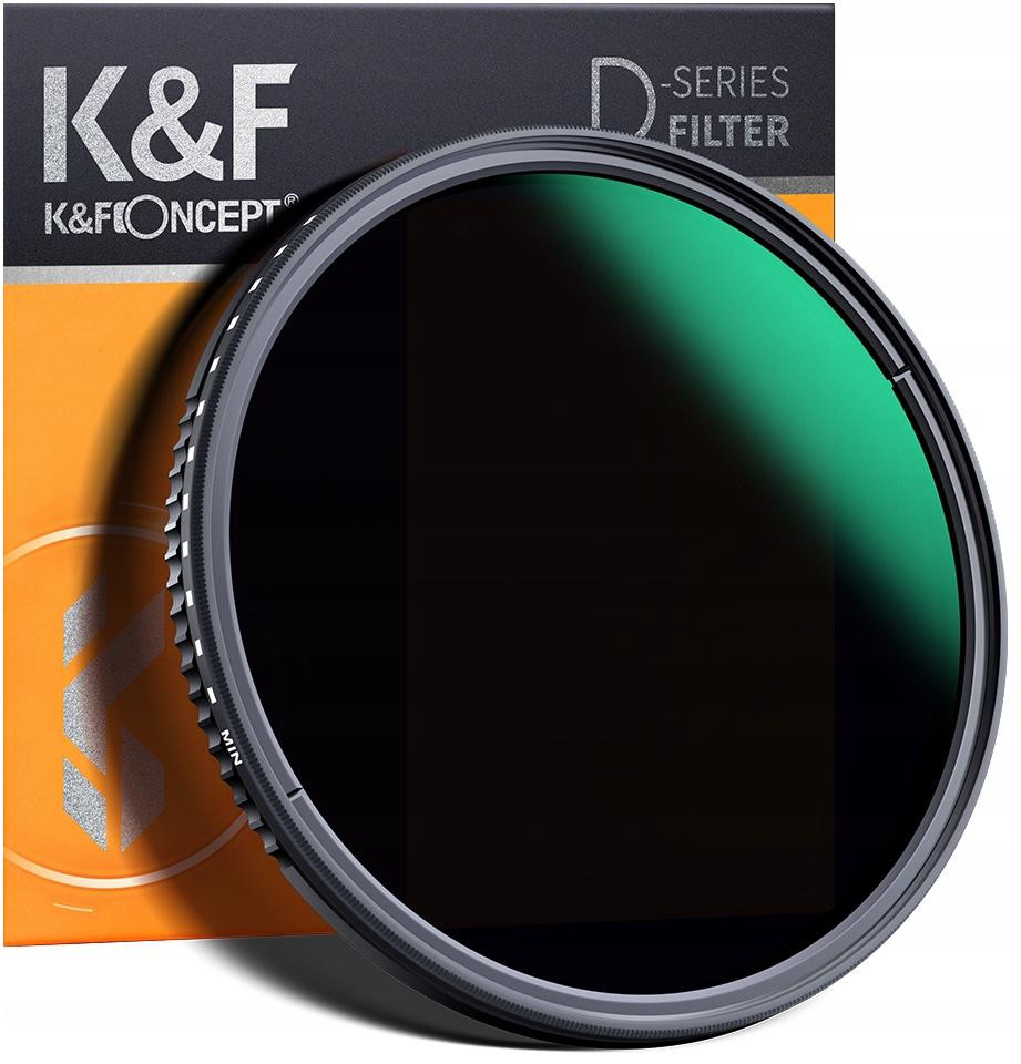 Nd filtr 3-1000 šedý 49mm Nastavitelný Fader MC Nano D K&f ND3-ND1000