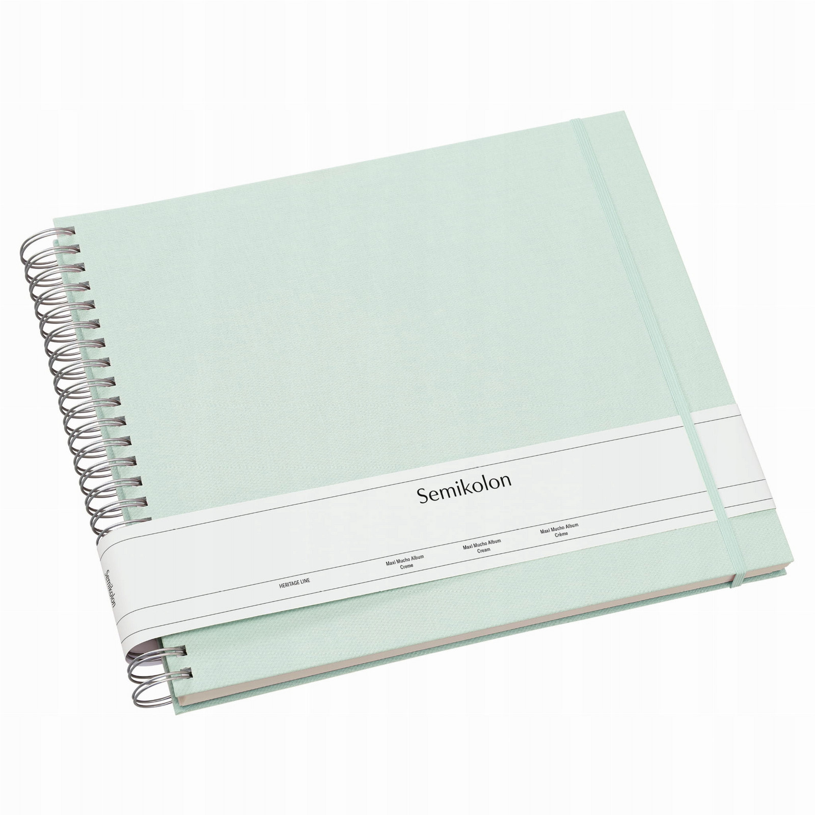 Album Semikolon Maxi Mucho, krémové kartičky, mátová