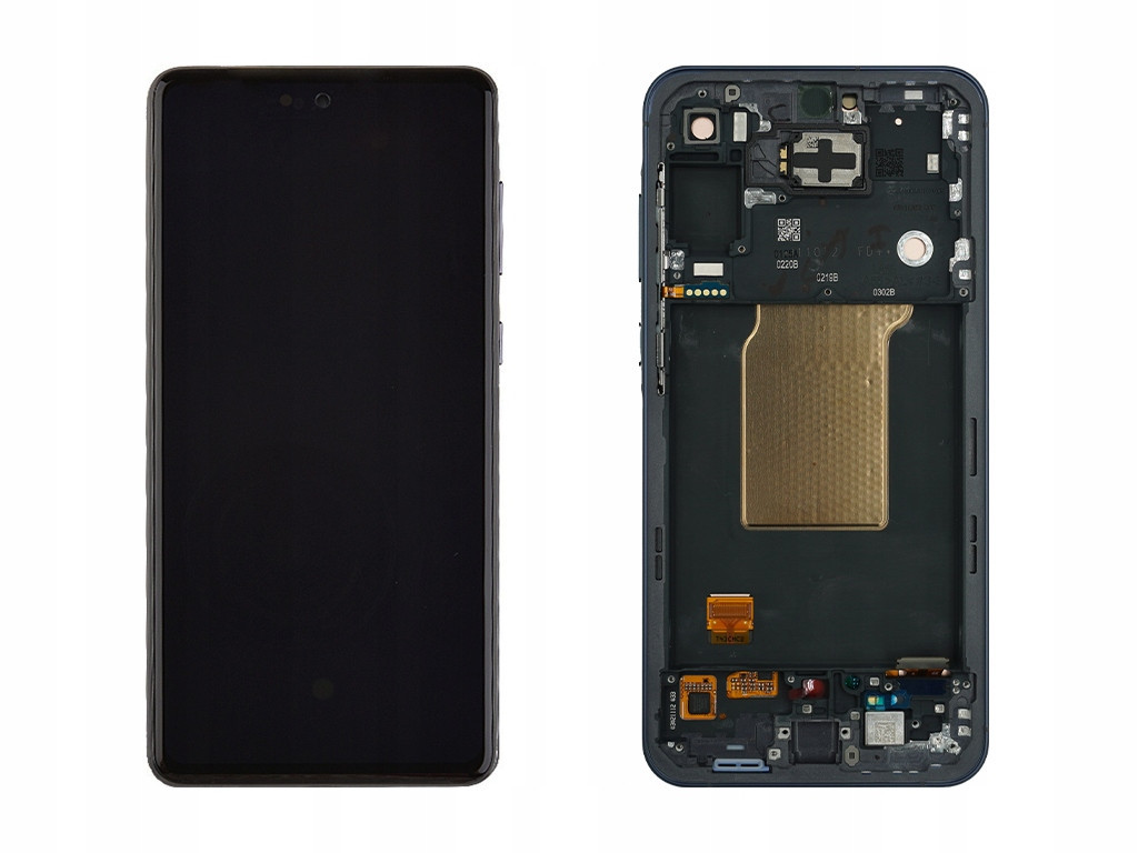 Displej Samsung A55 A556 Originál ServicePack Modrý