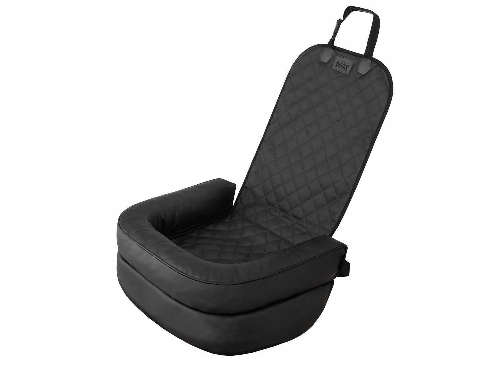 Přepravní sedačka pro psa nebo kočku do auta zapínáním 55x42cm