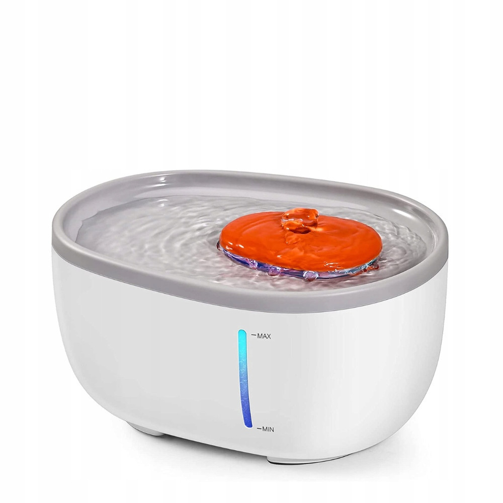 Fontána avokádové automatické krmítko Led tiché 2 l filtr pro kočky psa