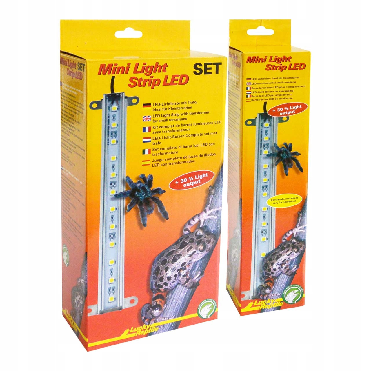 Lucky Reptile sada Mini Light Strip Led pro terária (led+napájecí zdroj) 22cm