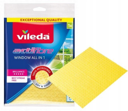 Utěrka Vileda Actifibre okenní 1 ks