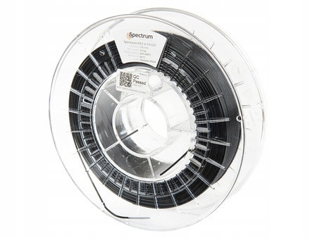 Filament Spectrum Pet-g FX120 1.75mm Obsidian Black Černá 0.5kg