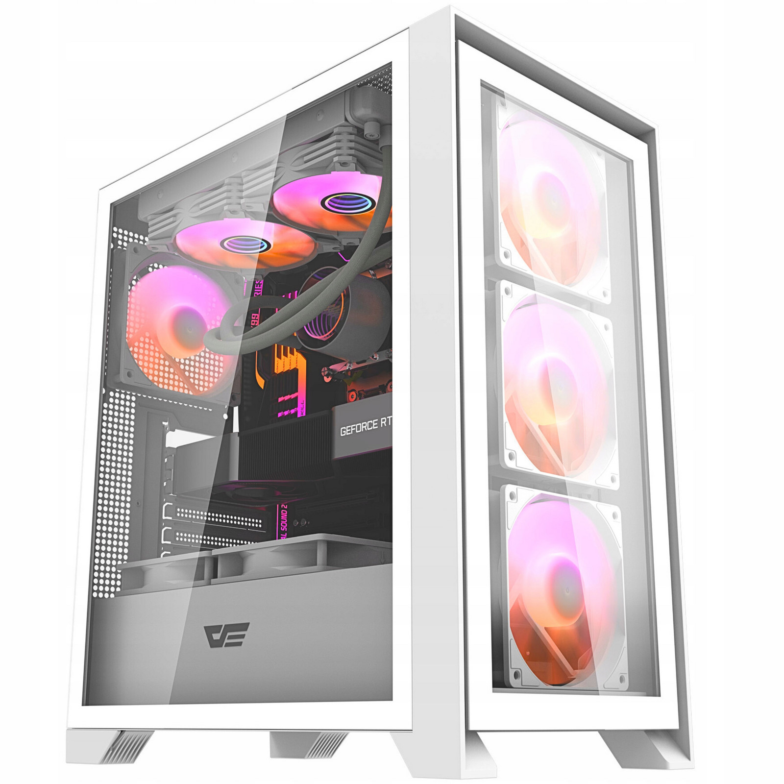 DarkFlash DRX70 Glass Počítačová skříň Atx Midi Tower Sklep Gaming