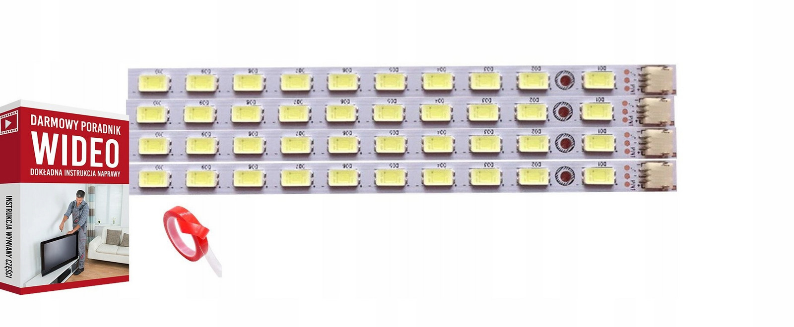 Led Lišty 42T09-05B pro 73.42T09.005-4-SK1 73.42T09.004-4-SK1 T420HW07 V.