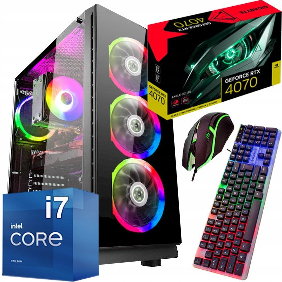 Počítač i7-11700f 32GB/1TB Ssd Rtx 4070 12GB