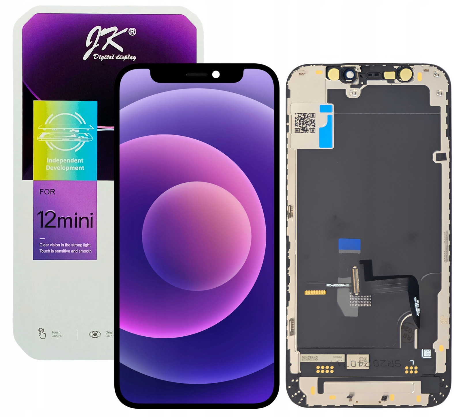 LCD Displej Pro Apple Iphone 12 Mini Jk Incell Vyměnitelný Čip