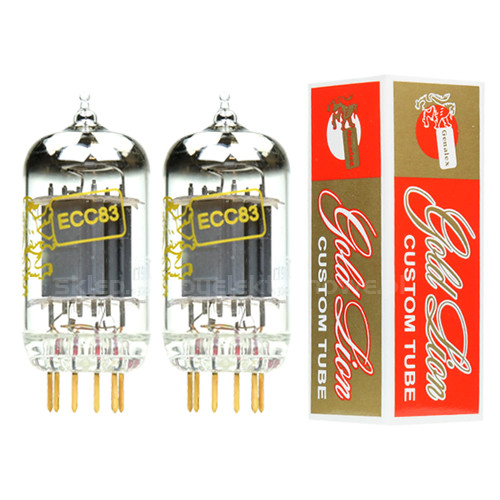 ECC83 12AX7 Gold Lion Genalex vybraný pár