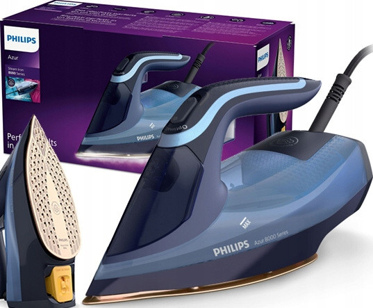 Silná Žehlička Napařovací Philips Azur Series 8000 DST8020/20 3000W 55 g/min
