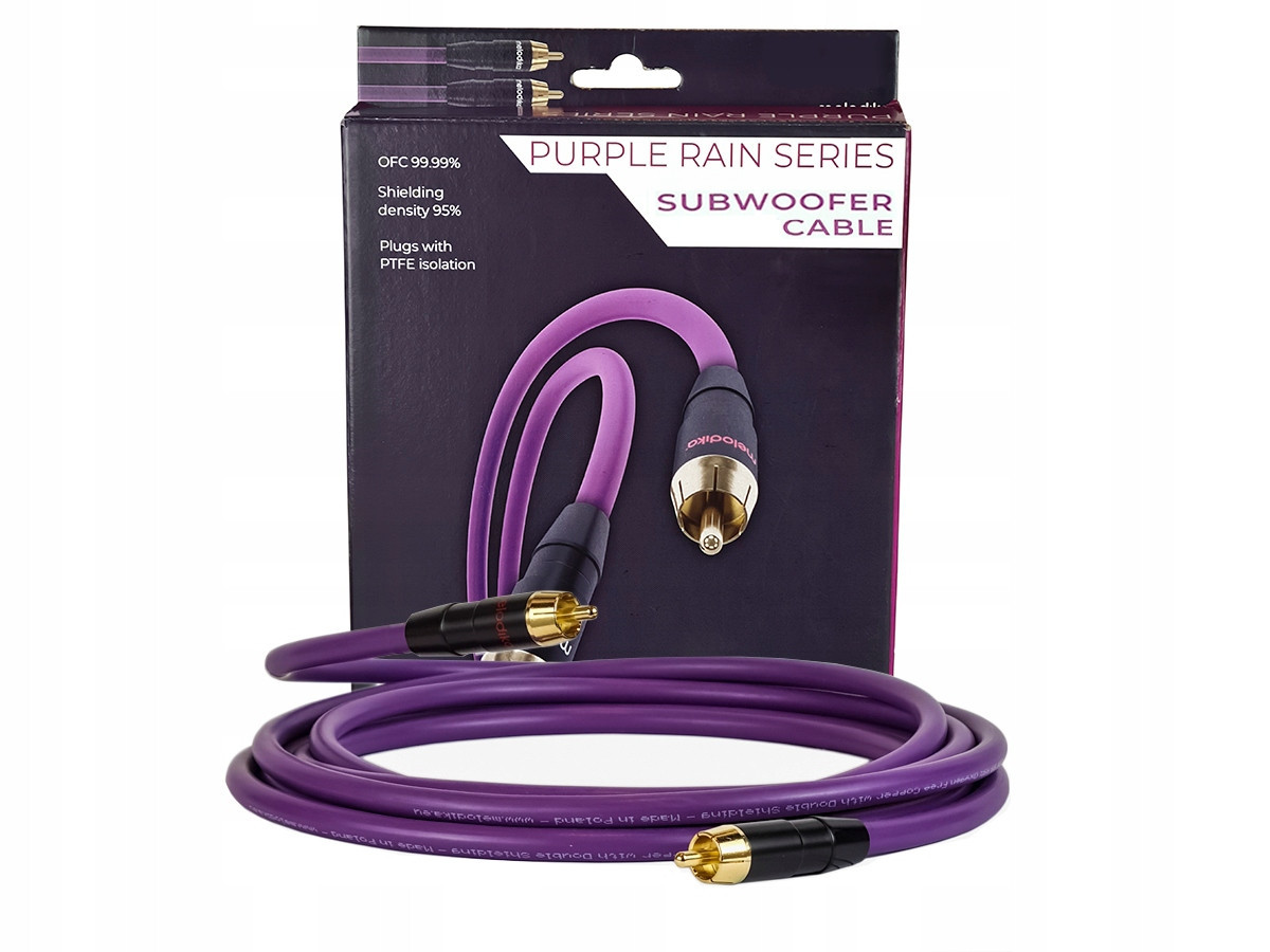 Melodika MDSW200 Rca Kabel Pro Subwoofer 20m