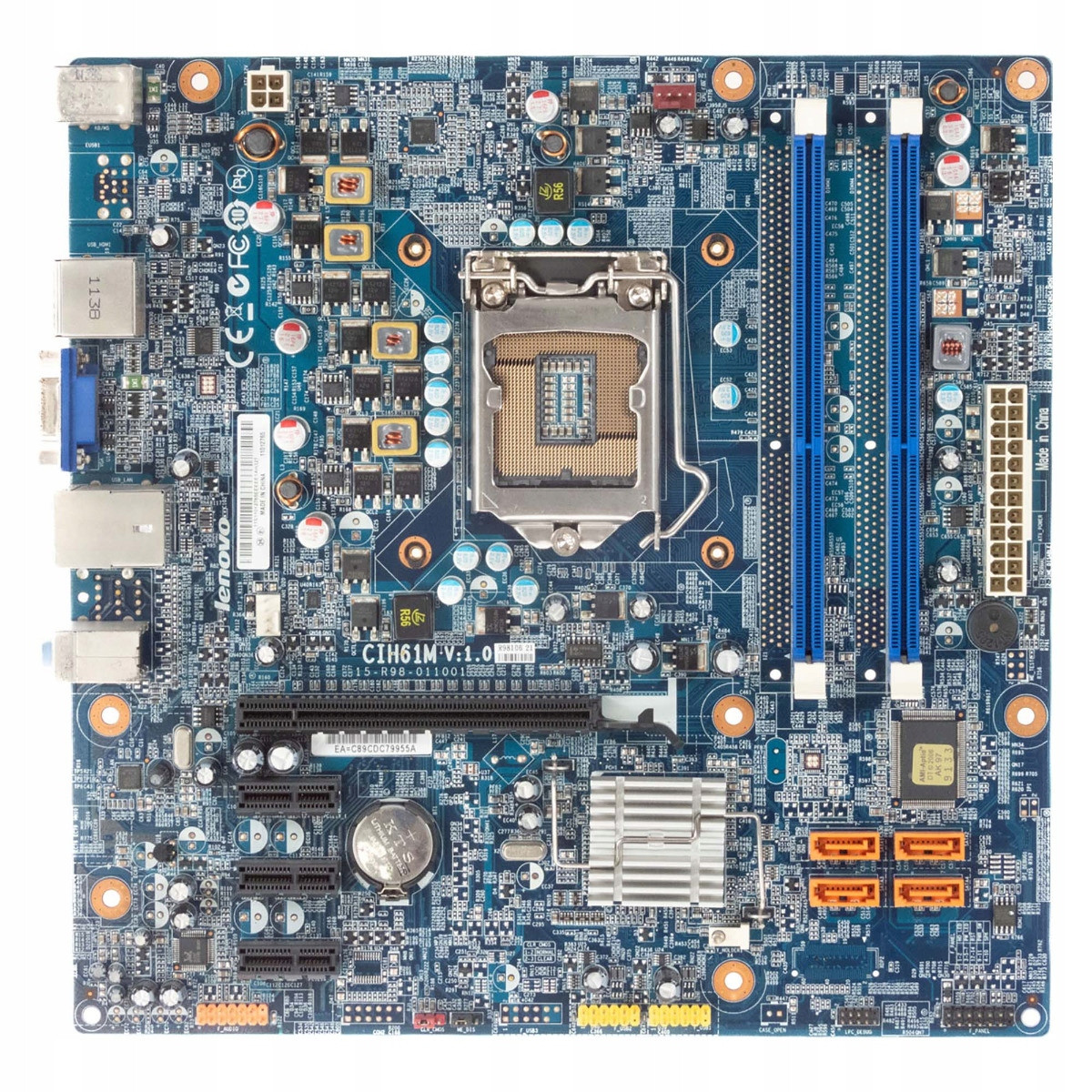 Lenovo CIH61M V 1.0 Lga 1155 2x DDR3 4x PCIe 4x Sata