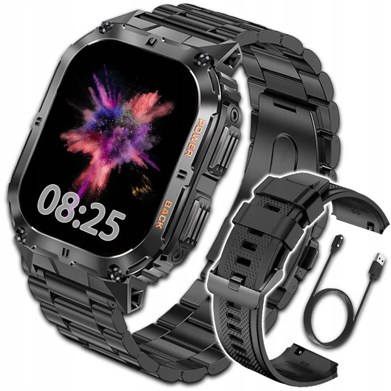 Chytré Hodinky Pánské Hodinky Menu Polské Sport Puls Hovory Smart Watch Amoled