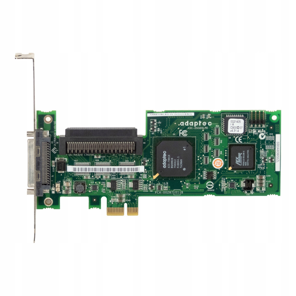 Adaptec ASC-29320LPE U320 Scsi Řadič Pci-e x1