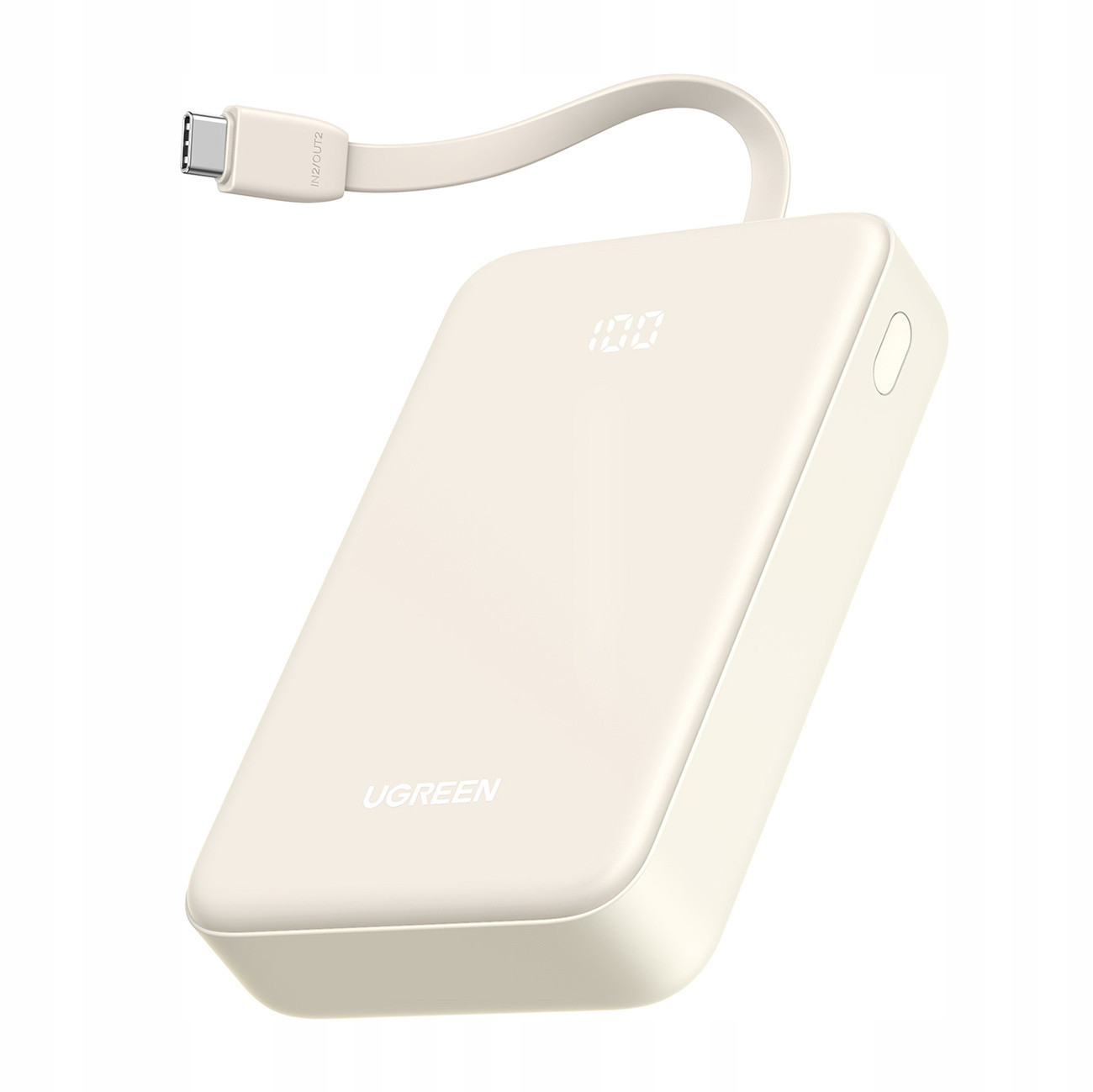 Ugreen Powerbanka 20000mAh 22.5W Usb-c Usb-a vestavěný Usb-c kabel