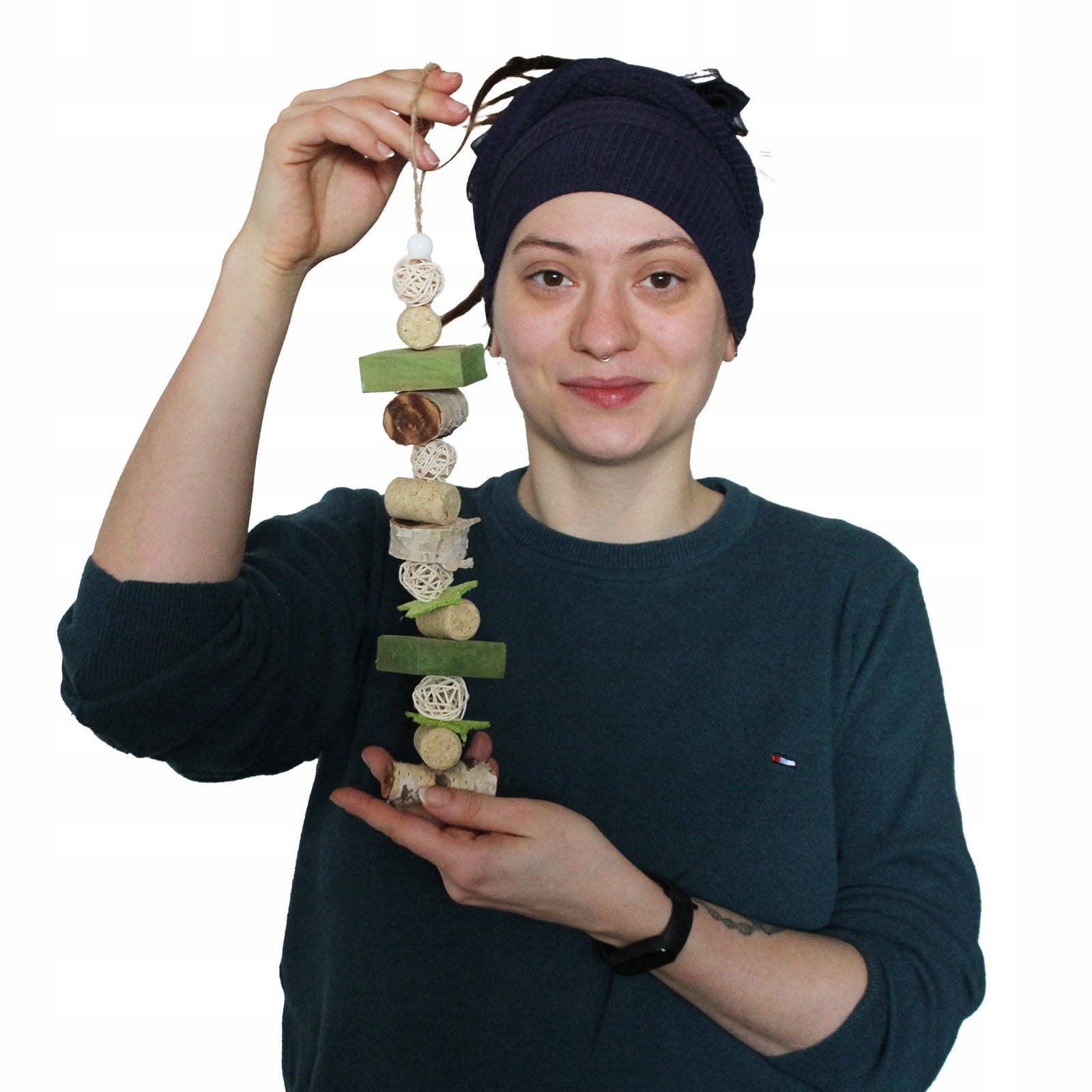 Mezi zelení hračka pro střední papoušky od Parrot Disaster