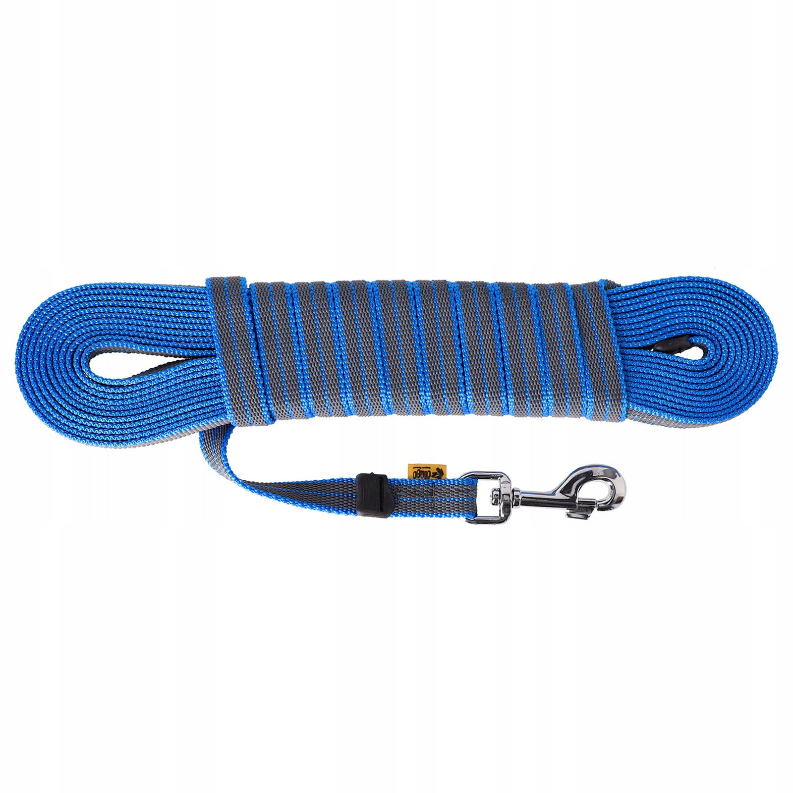 Dingo Vodítko pogumované jednoduché 2,0 X 5 m s bez rukojeti modré