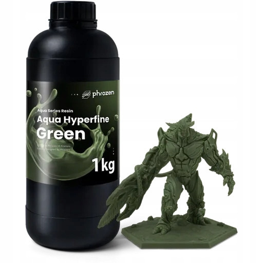 Pryskyřice Phrozen Aqua Hyperfine Green 1kg Vysoká kvalita