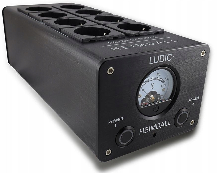 Ludic Audio Heimdall Profesionální Zásuvková Lišta Indikátor Napětí