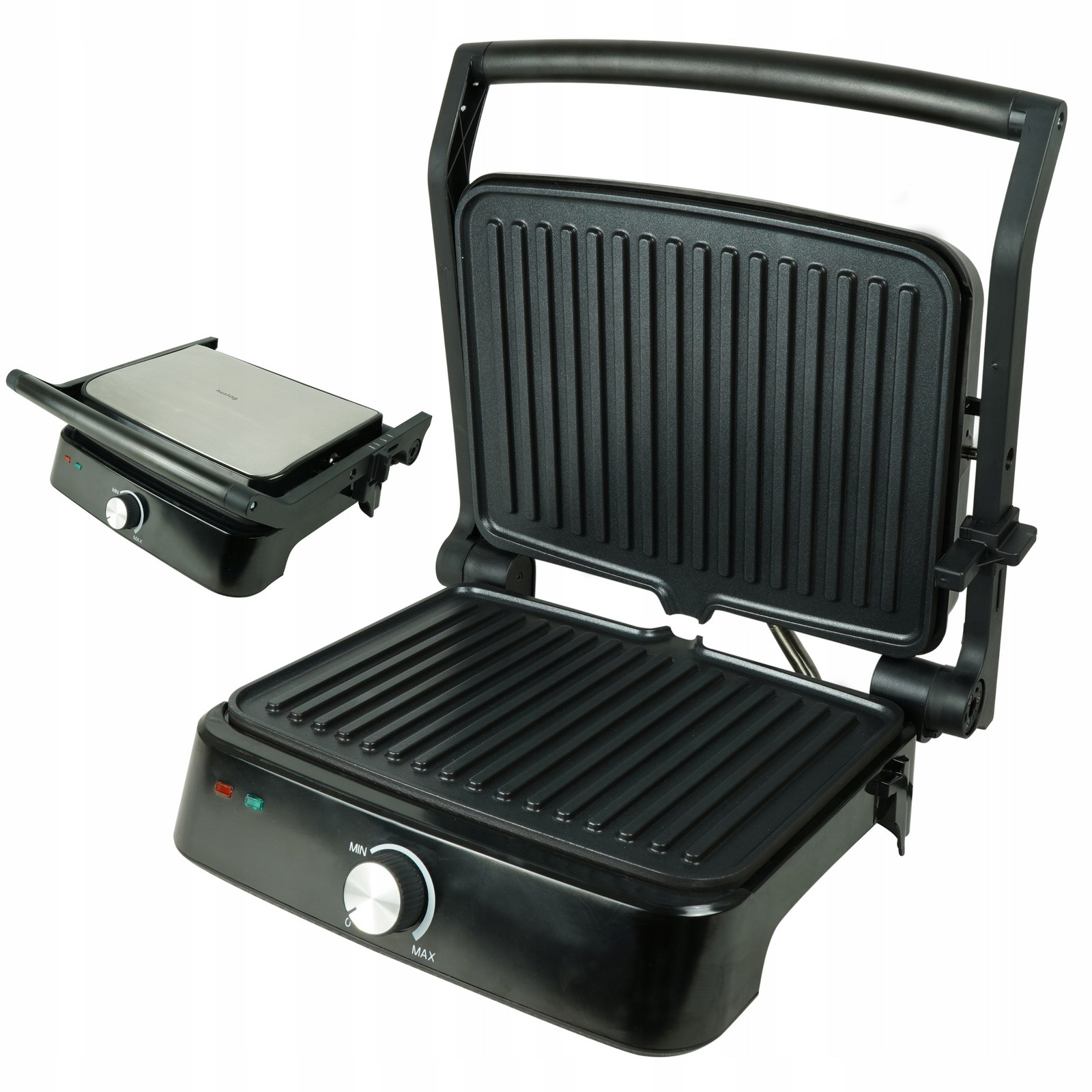 Elektrický Gril Regulace Teploty Výklopný Toustovač Výkonný 2000W