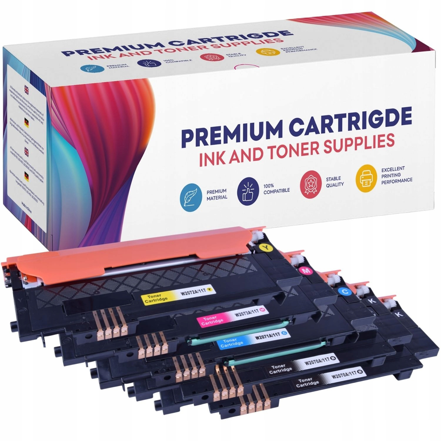 5x Toner Pro Hp 117A 150A 150NW MFP178NW MFP179FNW