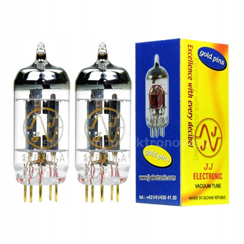 12BH7A 6913, 13D6 JJ-Electronic Gold 2 ks vybraný pár