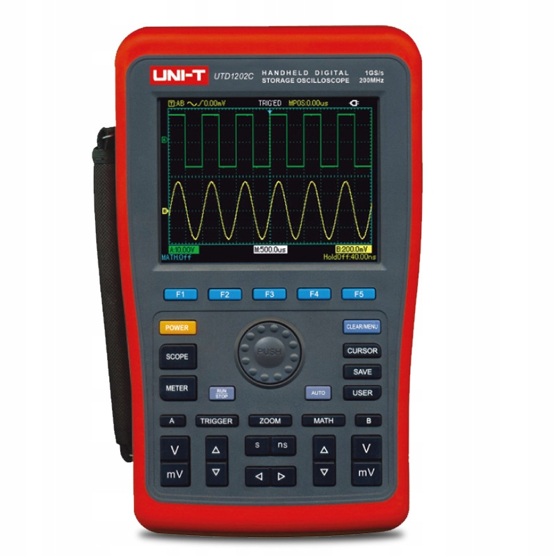 UTD1102C digitální osciloskop skopometr 2x100MHz 500MSa/s Uni-T