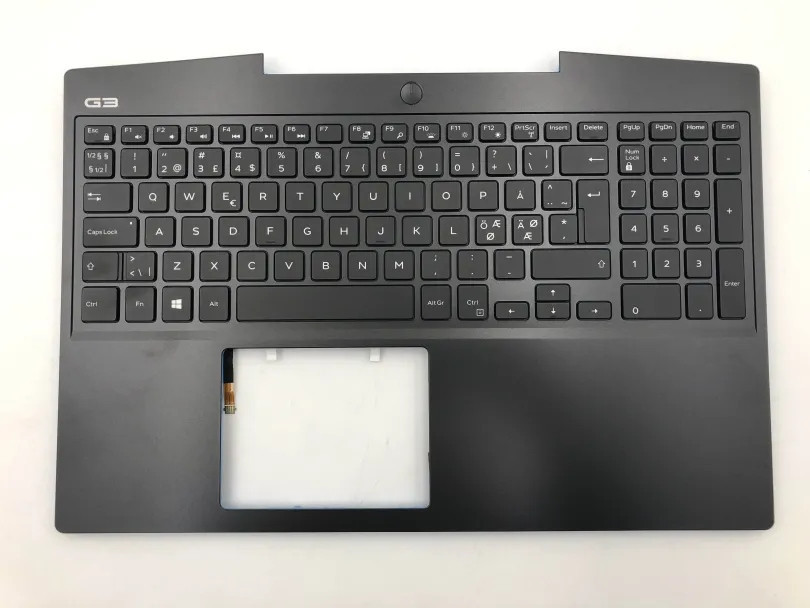 Originální Dell G3 3500 Palmrest podsvícená klávesnice Khrdn 2DPKM 6HF1