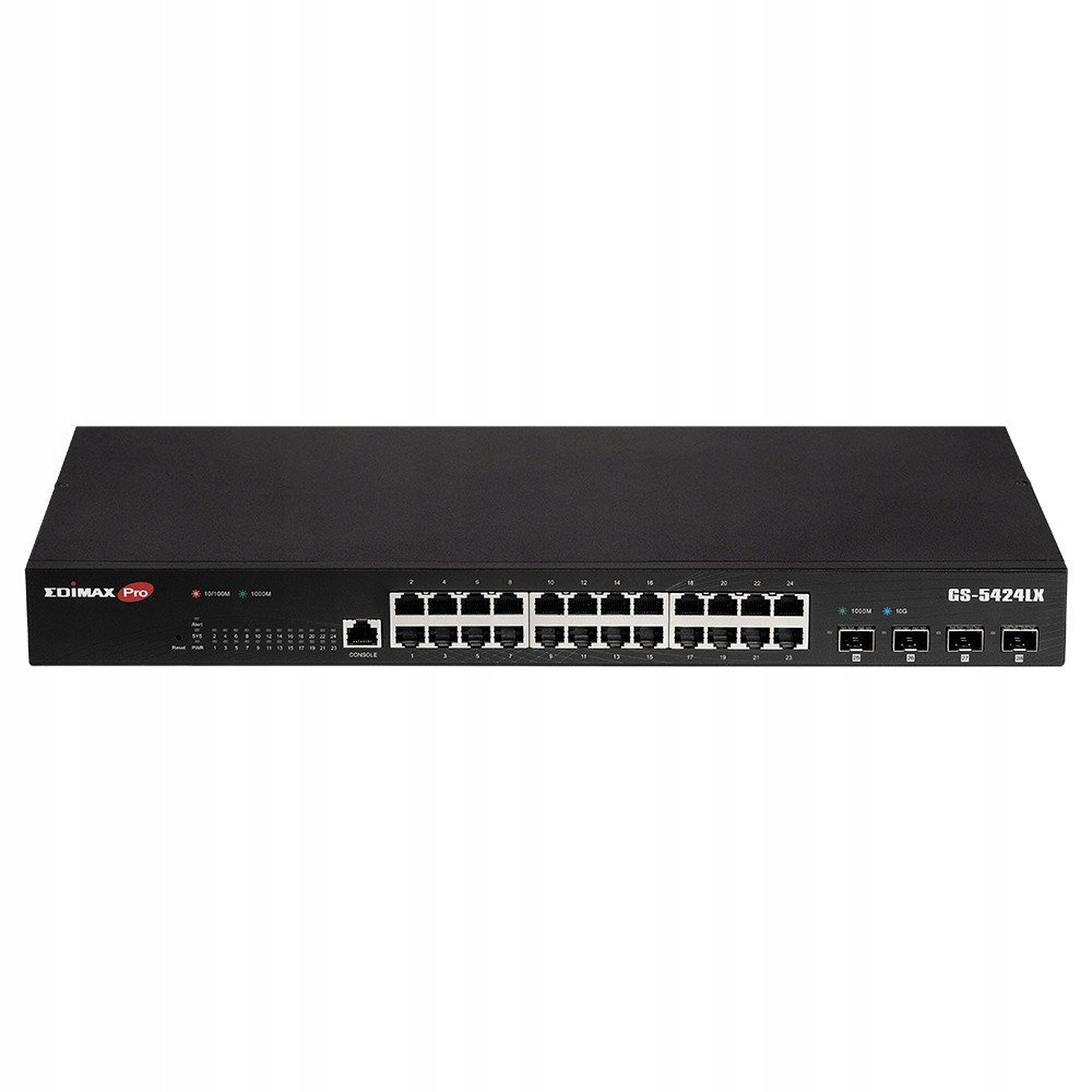 Switch Edimax GS-5424LX 28 portů RJ45/SFP+ 10 GbE