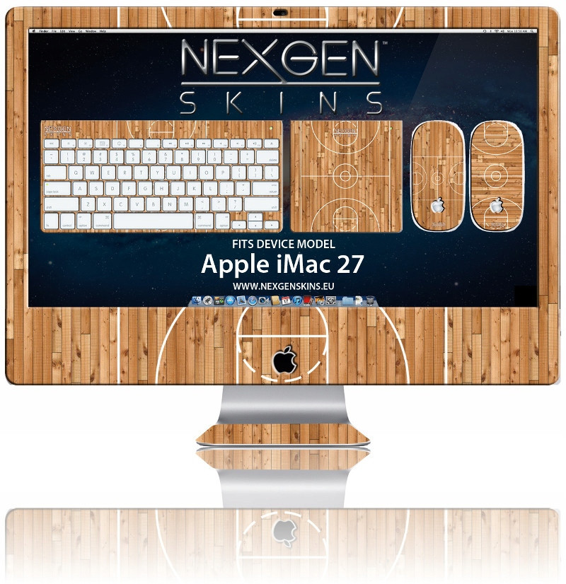 Nexgen Skins Sada skinů na pouzdro s 3D efektem iMac 27