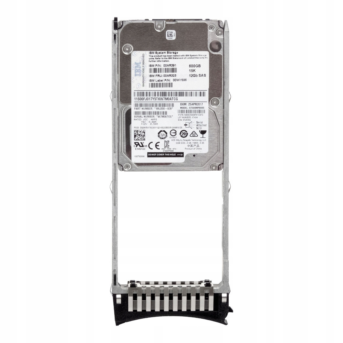 Ibm 00AR323 00AR391 600GB 15K 128MB SAS-3 2,5'' ST600MP0005