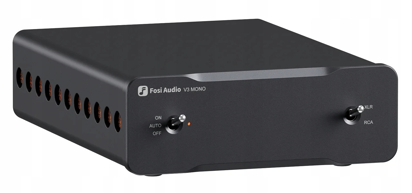 Fosi Audio V3 Mono 48V/5A Xlr Jack Trs Třída D 1 x 300 W