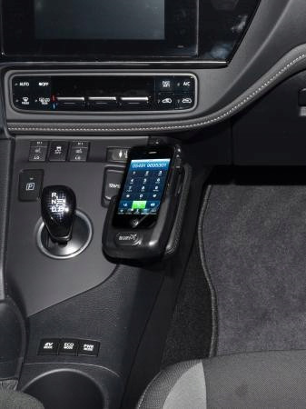Držák na mobil Kuda Toyota Auris Hybrid od 2015