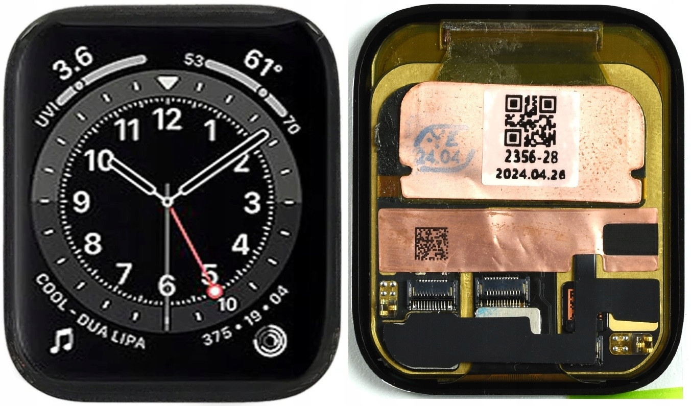 Originální displej pro Apple Watch 6 44mm A2376 Oem Oled