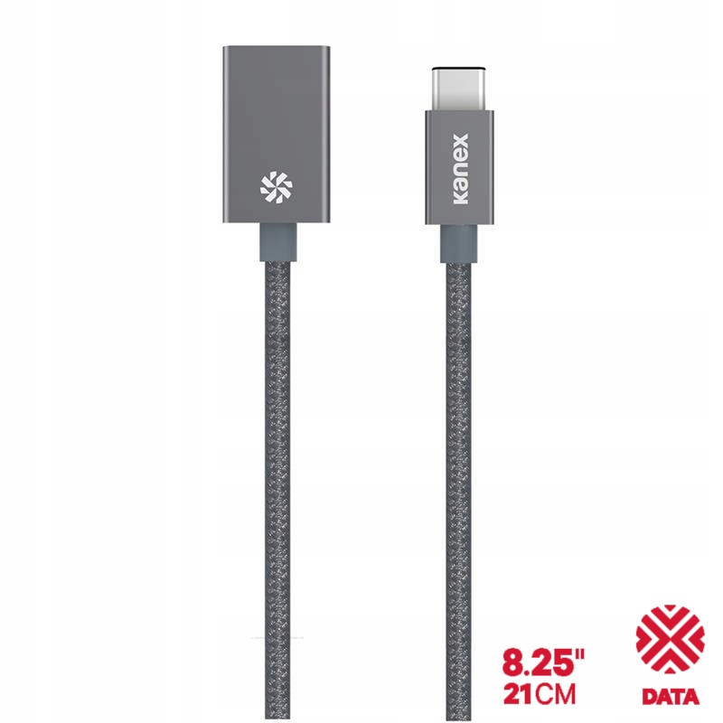 Kanex adaptér DuraBraid Aluminium z Usb-c na Usb 3.0 typ A (Space Grey