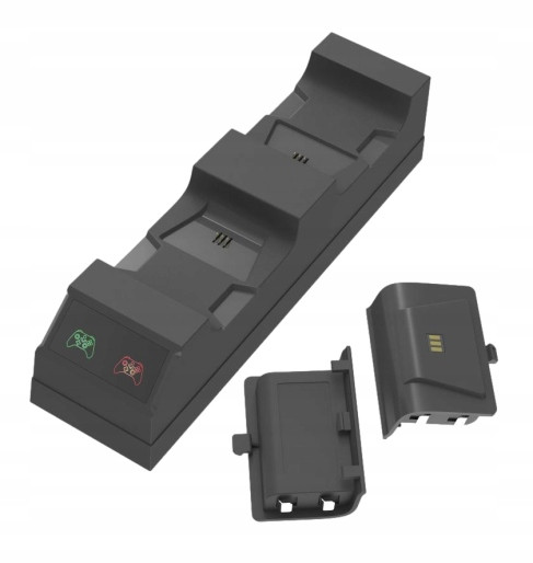 Nabíječka Padů Dokovací Stanice Xbox One S X 2x Náhradní Baterie