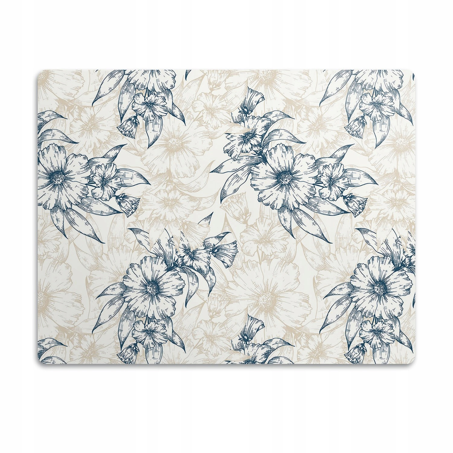 Pro psa kočku podložka pod misku Květinové umění 90x60