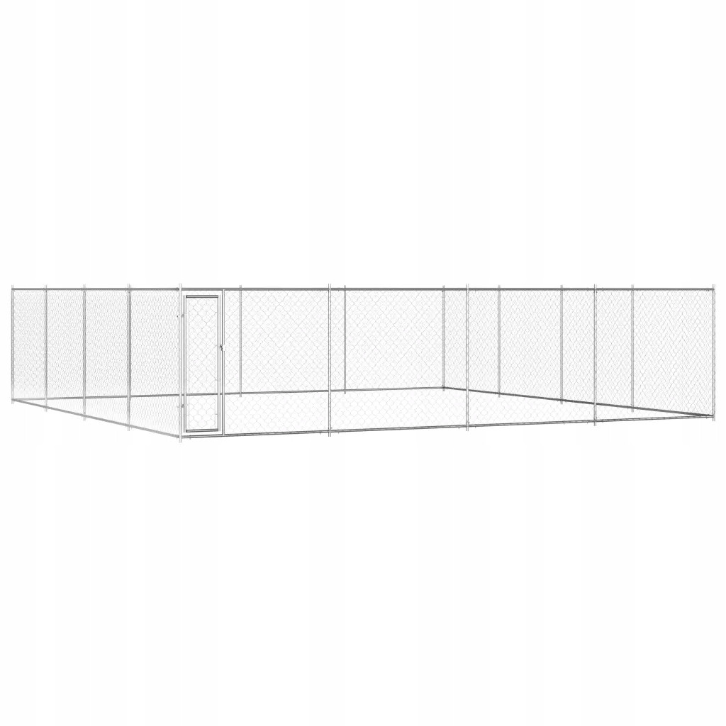 Kotec pro psa 760x760 stříbrná