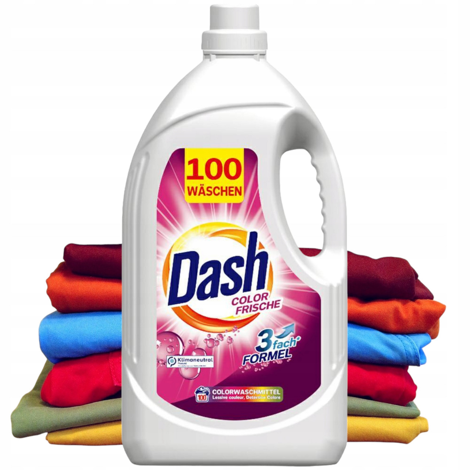 Dash Color Frische 5L 100 praní německý gel tekutý prací prostředek na barvy