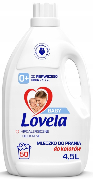 Tekutý prací prostředek Lovela Baby Color Silný Odolný 4,5l