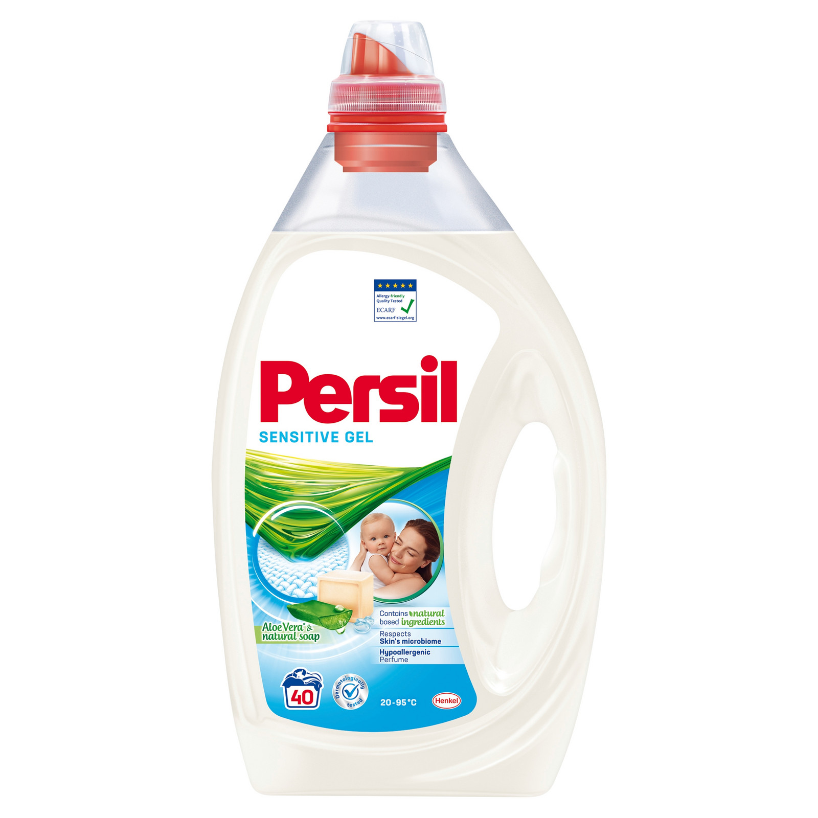 Gel Persil Sensitive 2000 ml 2 L pro citlivou pokožku a pro děti