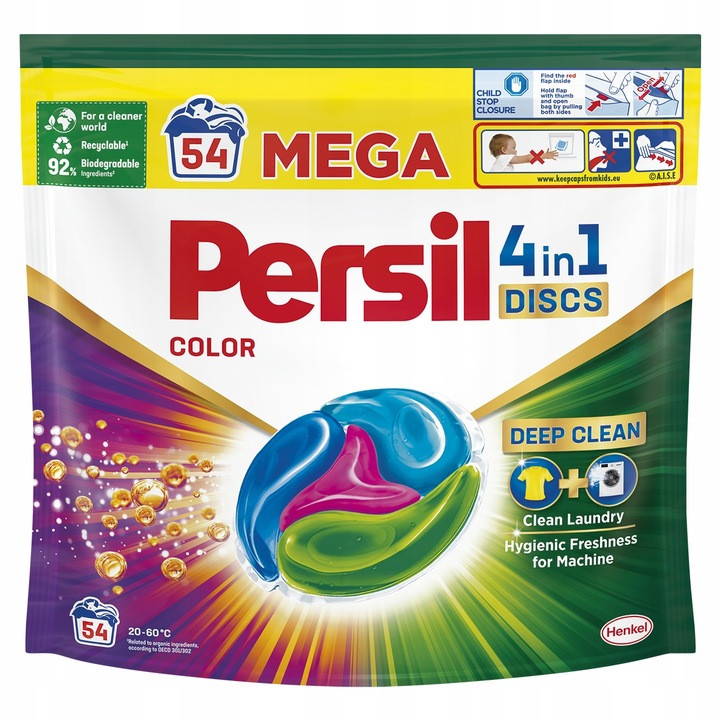 Persil Discs Color 4in1 barva Kapsle na praní 54 praní