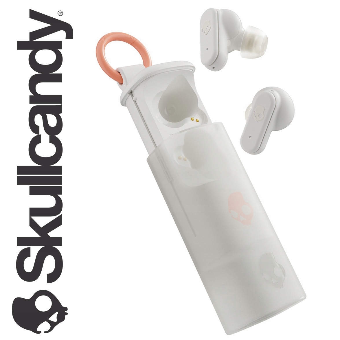 Bílá In-ear Sluchátka Skullcandy Dime Evo True Wireless IPX4 Pouzdro